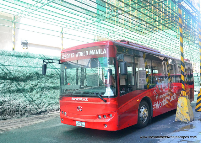 Resorts World free airport shuttle