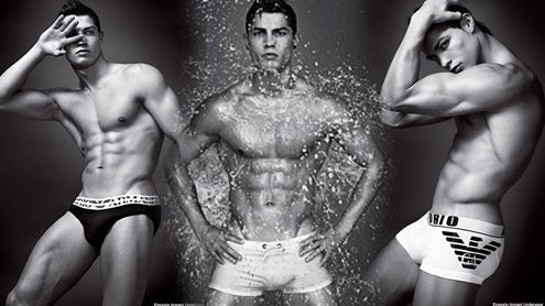 Cristiano Ronaldo on Moda  Futbolistas Que Tambien Se Dedican A Modelar Ropa Interior