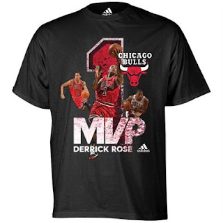 Youth Derric Rose MVP Adidas T-Shirt