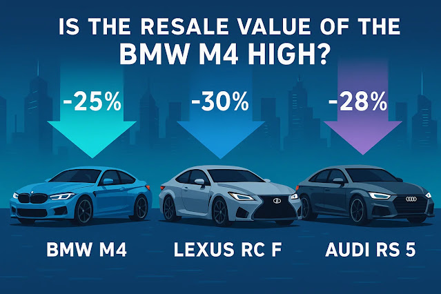 BMW M4の値落ち率は？他車種との比較で見える意外な事実