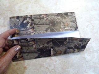 Camo duct tape wallet