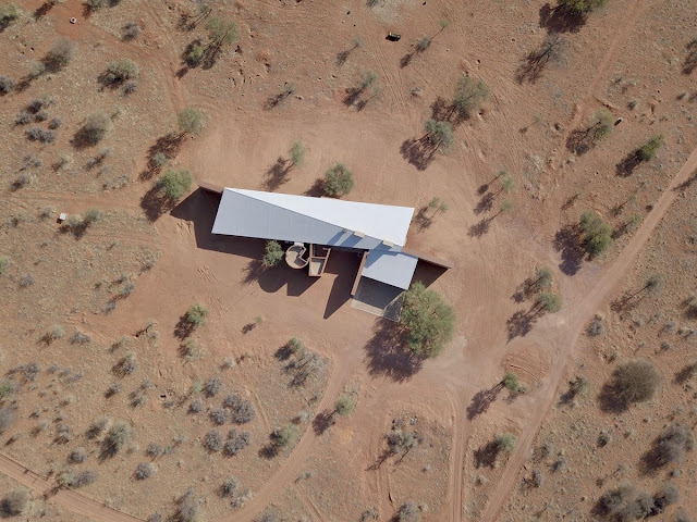 The unique character of this hunting lodge, Namibia