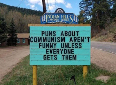 Puns about communism aren't funny unless everyone gets them