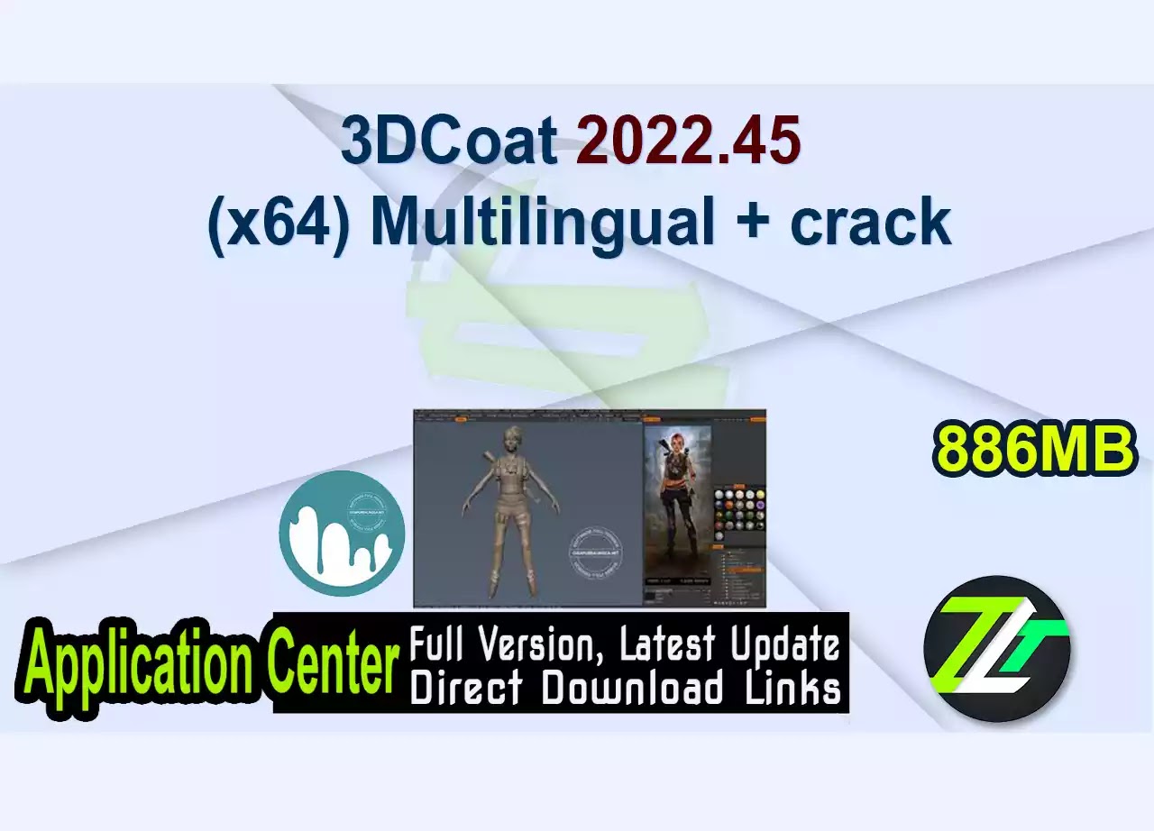 3DCoat 2022.45 (x64) Multilingual + crack