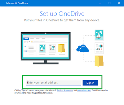 Setup OneDrive