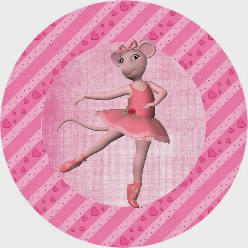 Angellina Ballerina, Toppers or Free Printable Candy Bar Labels.