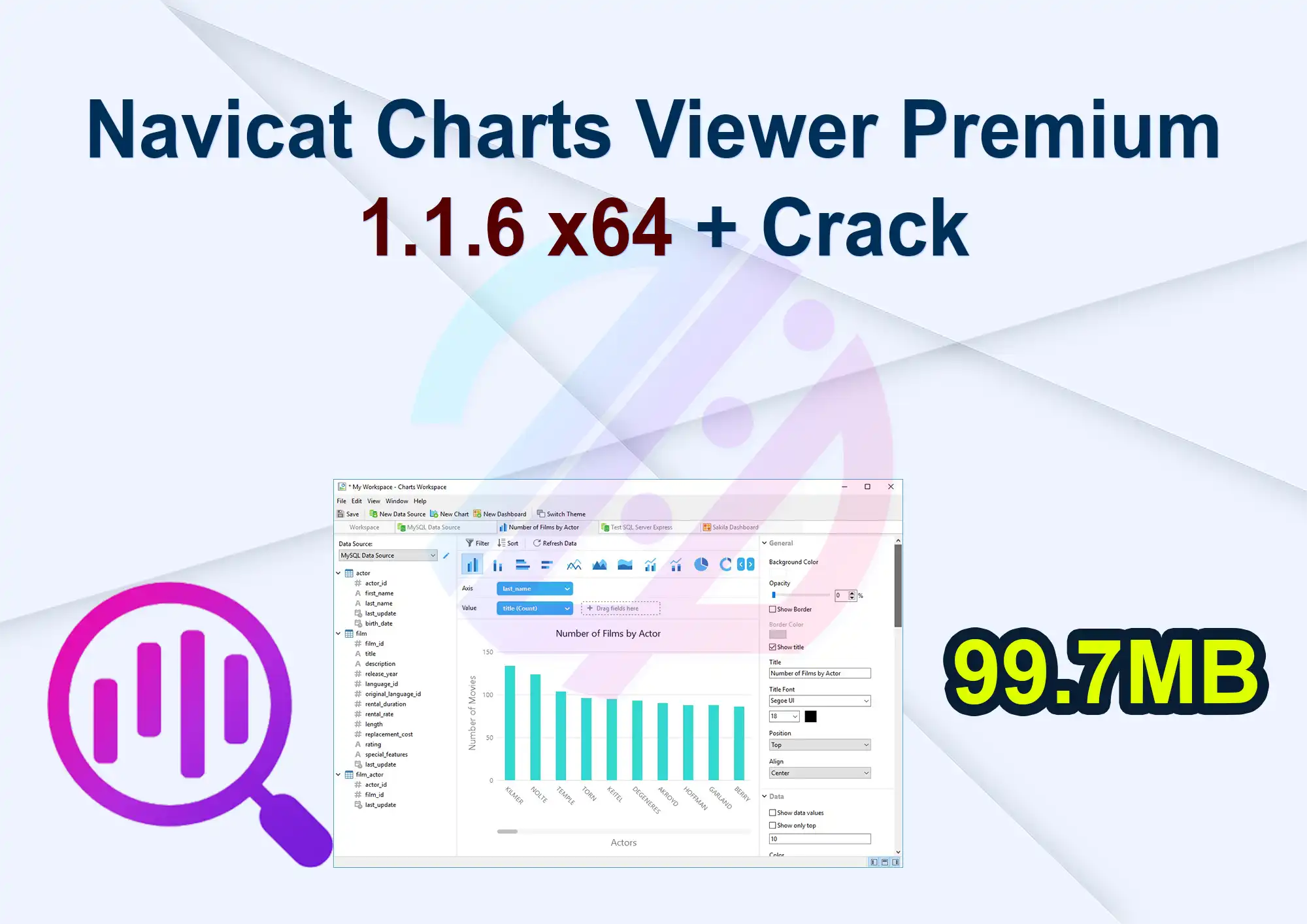 Navicat Charts Viewer Premium 1.1.6 x64 + Crack