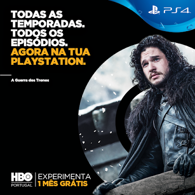 HBO disponível na PlayStation®4 em Portugal