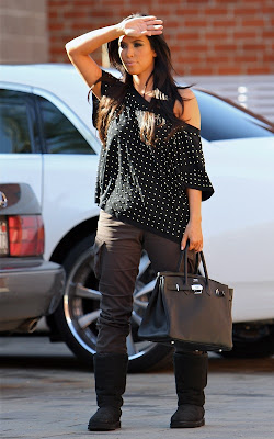 Kim Kardashian out in Culver City