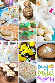 Need easy dessert ideas for Easter? You can't go wrong with these spring inspired recipes!