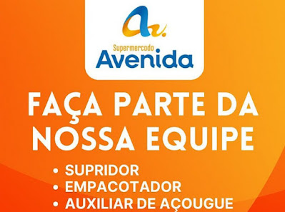 Supermercado Avenida seleciona Supridor, Empacotador e Aux. Açougue em Osório