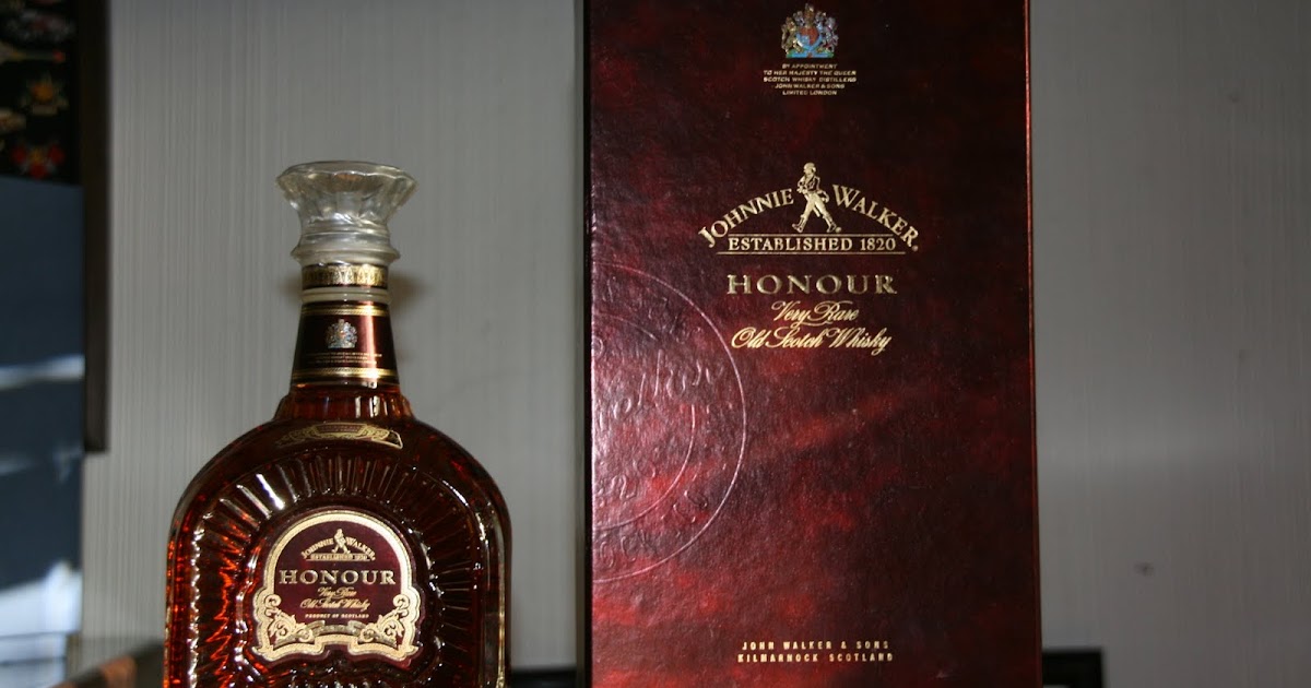 Johnnie Walker Bottles History and Evolution: Honour