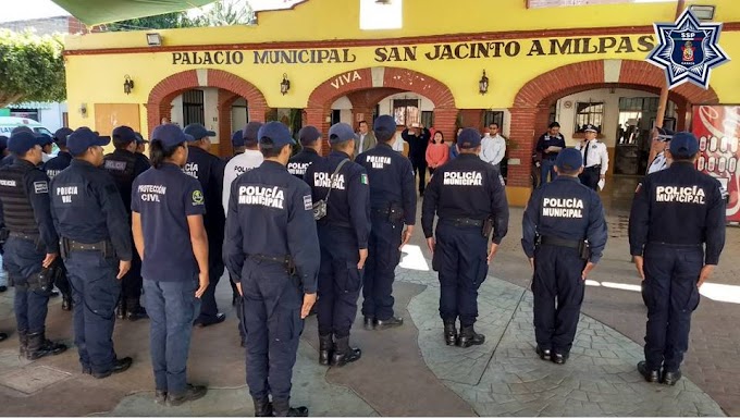 Policías de San Jacinto Amilpas hacen su “agosto”