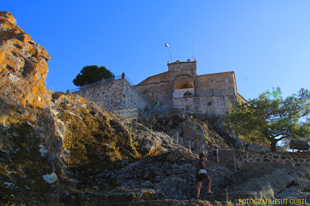 Lesvos Petra Panagia Glikofilousa Church