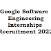 Google Software Engineering Internships Recruitment 2022