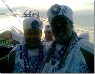 Valmir Assun º úo  ® o presidente do Filhos de Gandhy AGNALDO SILVA - FOTO Divulga º úo 1