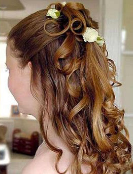 Beautiful Wedding Hairstyles with Flowers