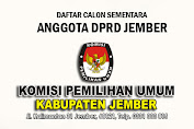 Daftar Calon Sementara Anggota DPRD Kabupaten Jember