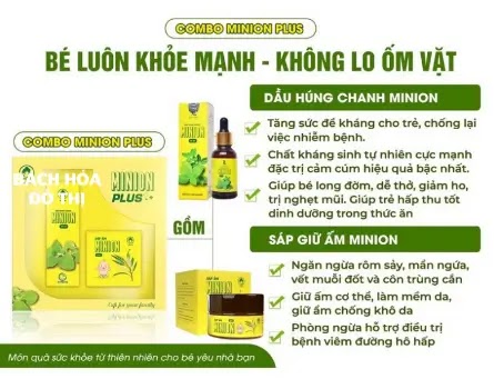 công dụng tuyệt vời của combo Minion mẹ nên tham khảo