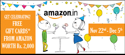 BankBazaar - Free Amazon Gift Card of Rs.2,000 on personal loan