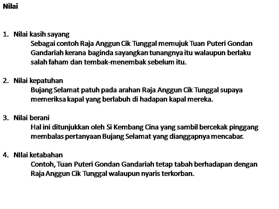 Contoh Hikayat Anggun Cik Tunggal - Contoh 0108