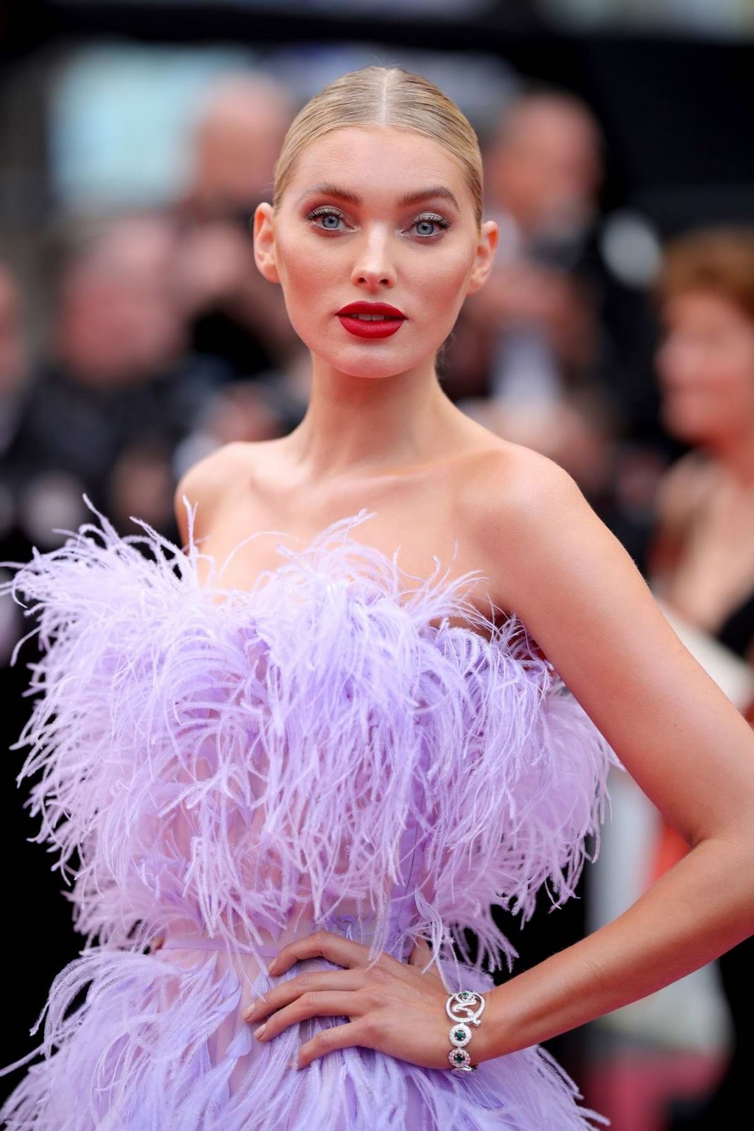 Elsa Hosk celebrity best red carpet dresses Cannes Film Festival