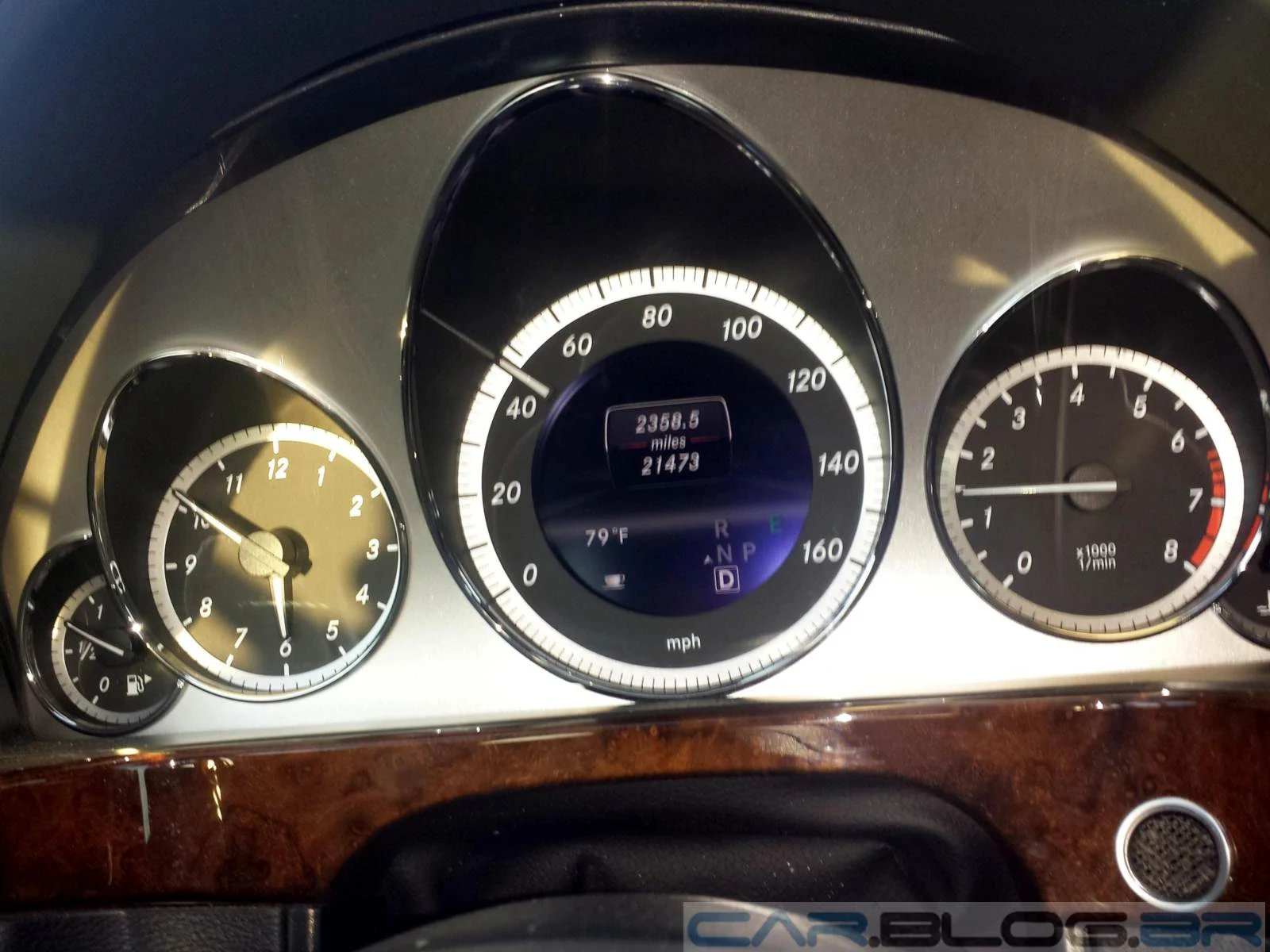 Mercedes-Benz E 350 2013 - painel de instrumentos