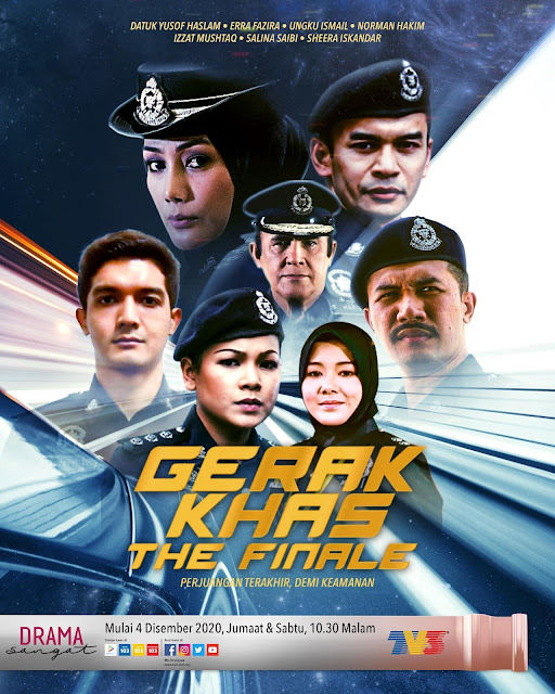 Drama Gerak Khas The Finale, Poster Drama Gerak Khas The Finale, Pelakon - Pelakon Drama Gerak Khas The Finale, Info Drama Gerak Khas The Finale, Drama Gerak Khas RTM, Drama Gerak Khas The Finale Kini Di TV3,