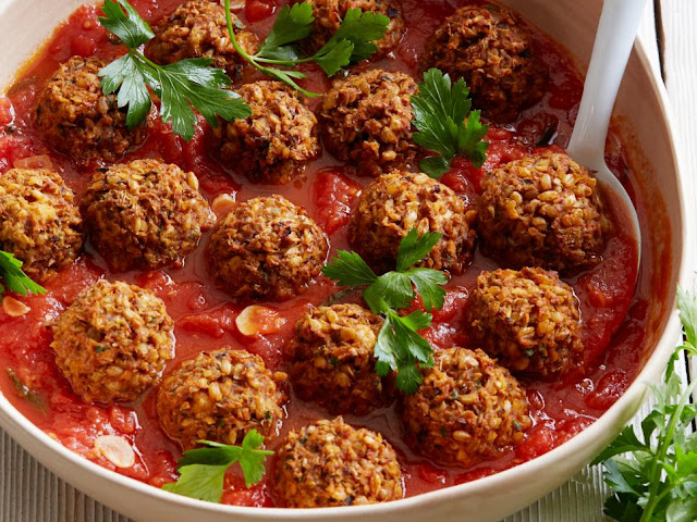Lentil-Mushroom Meatballs