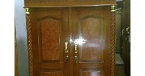  Lemari  pakaian  triplek  mini 2 pintu mawar Allia Furniture