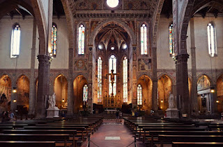 Nave da Igreja de Santa Croce em Firenze