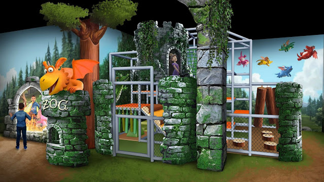 New Gruffalo & Friends Clubhouse to Open in Blackpool  - zog castle play area