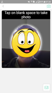 Proses Memindai Wajah AR Emoji