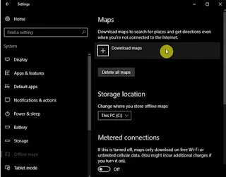 Cara Download Maps Offline di Windows 10