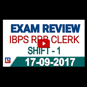 Exam Review With Cut Off | IBPS RRB CLERK 2017 | 17 September-Ist Shift