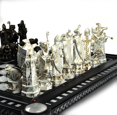 Harry Potter and Sorcerer's Stone Final Challenge Chess Board Set