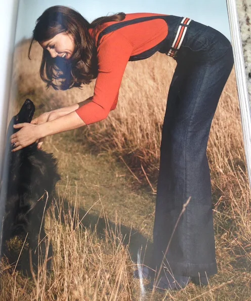 Kate Middleton wore AG Jeans Lolita jumpsuit, Burberry shirt, Burberry Double Breasted Suede Coat, Dune London Toulon Knee High Block Heel Suede Boots. Kate Middleton Style, Fashions