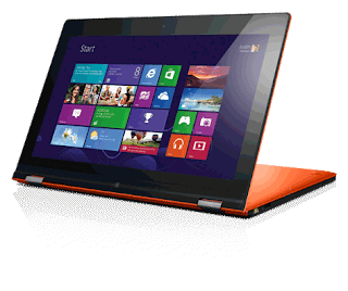 Lenovo IdeaPad Yoga 13 Ultrabook back