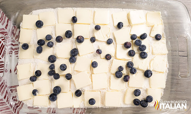 Blueberry dump cake is the easiest cake recipe you Blueberry Dump Cake + VIDEO