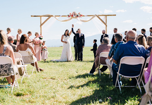 Bride, Montana, Mountains, Sunset, Wedding, Wedding Photography