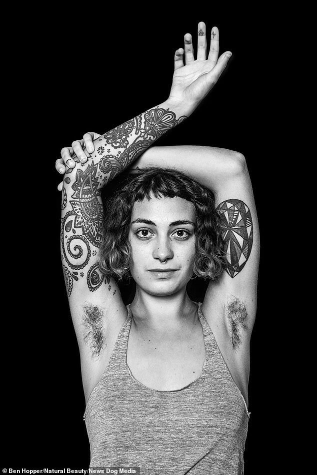 Black And White Photo Series Features Women Who Choose Not To Shave Their Armpits