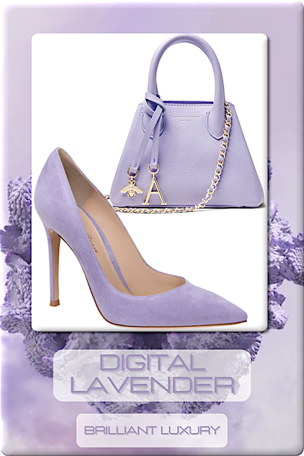 ♦Fashion Color Forecast Digital Lavender ~ Coloro & WGSN Key Color SS 23 and Color of the Year 2023 #colors #2023 #shoes #bags #brilliantluxury