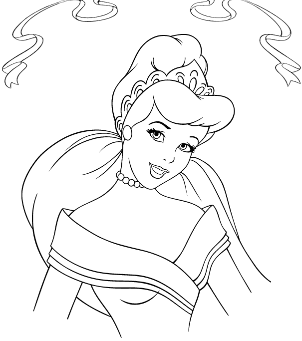 Disney princess coloring pages. Two Princess Coloring Pages for you to print 