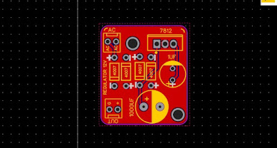 skema power supply 12v Non CT Sederhana