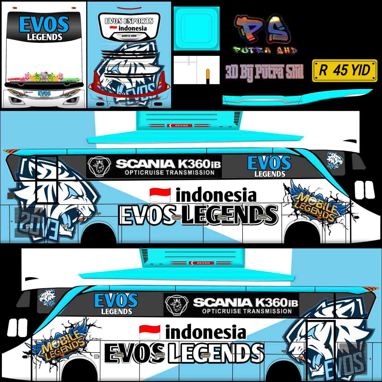 livery bussid evos ff