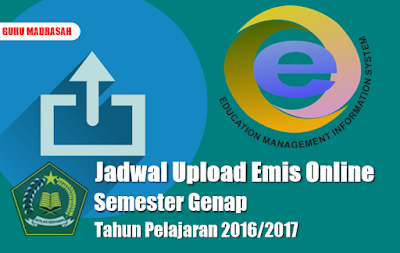 jadwal upload emis online tp 2016/2017