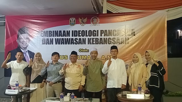 Sosialisasi PIP-WK Agus Djumadi Paparkan Peran dan Kepedulian Pemuda Kepada Pemerintah