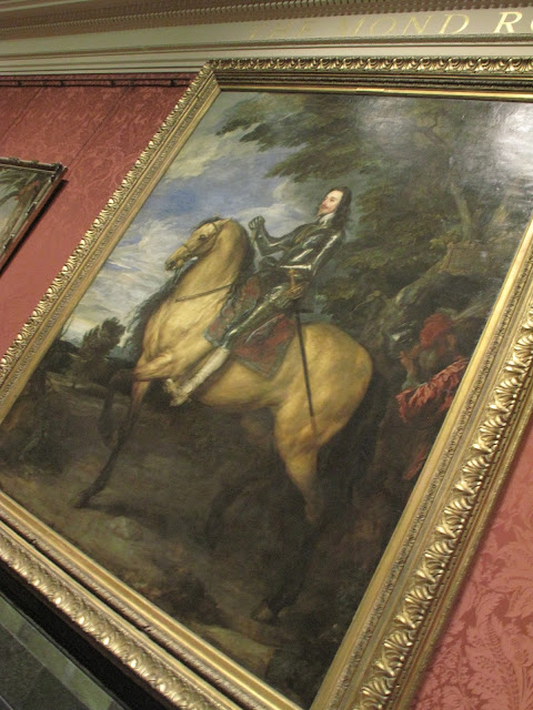 Charles I on Horseback by Anthony Van Dyck