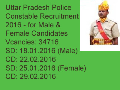 up police  female constable recruitment 2016,upprpb male constable recruitment 2016, up police constable recruitment 2016, upprpb constable recruitment 2016, up police constable notification 2016