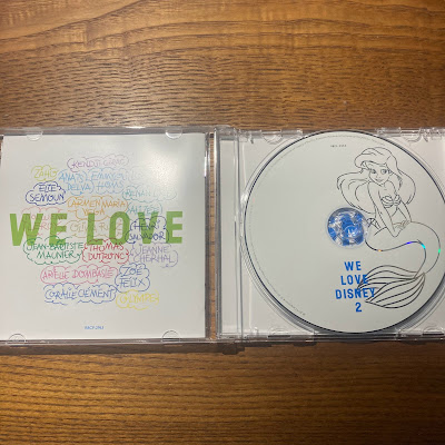 【ディズニーのCD】コンピレーション「WE LOVE DISNEY Vol.2(France)」を買ってみた！